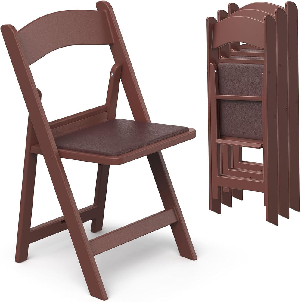 Nazhura Garden and Patio Folding Chair for Events and Wedding, Lightweight wi...