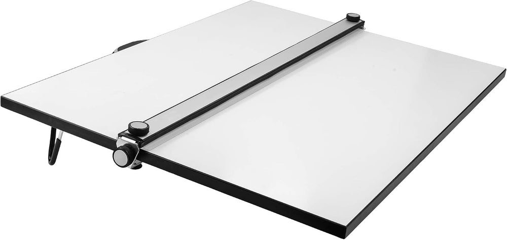 Pacific Arc Table Top PXB Drawing Board with Parallel Bar, White, 23 inches b...