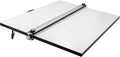Pacific Arc Table Top PXB Drawing Board with Parallel Bar, White, 23 inches by 31 inches