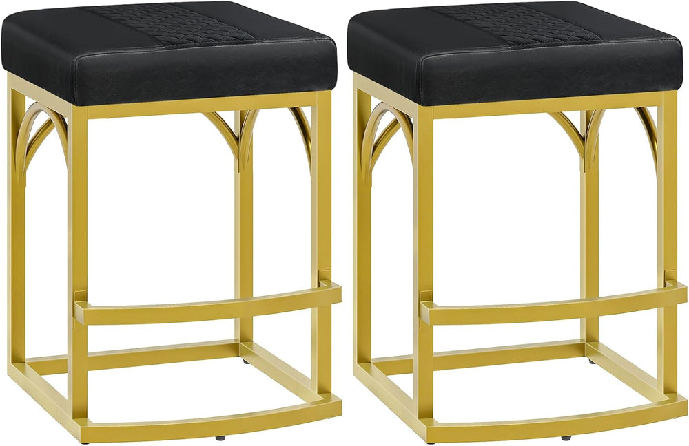 HOOBRO Bar Stools, Set of 2 Bar Stools