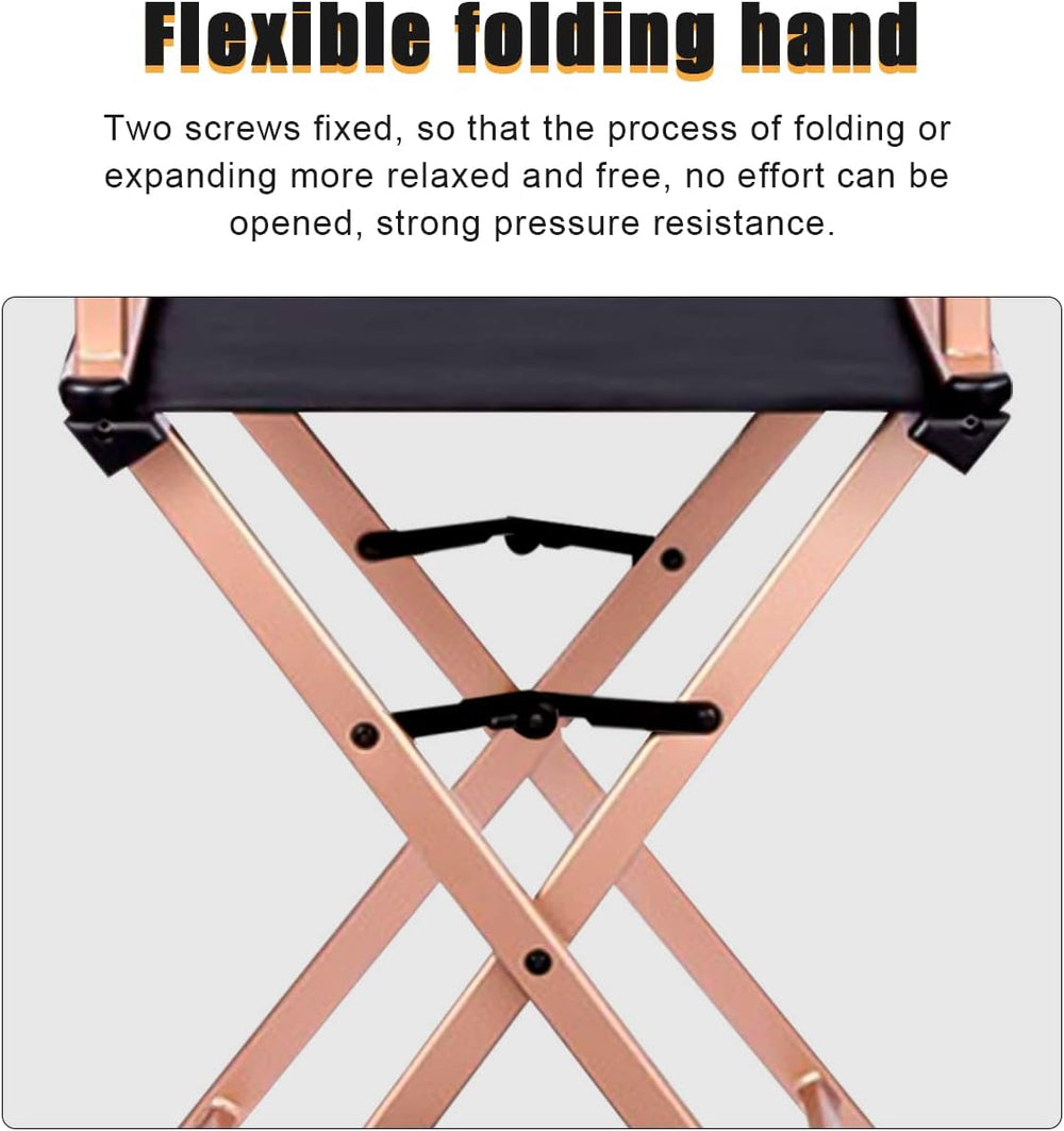 Lorvain Folable Makeup Artist Stool Chair