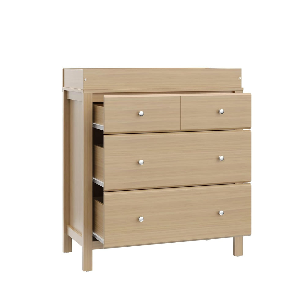 Storkcraft Horizon 3 Drawer Chest with Removable Changing Topper, Driftwood