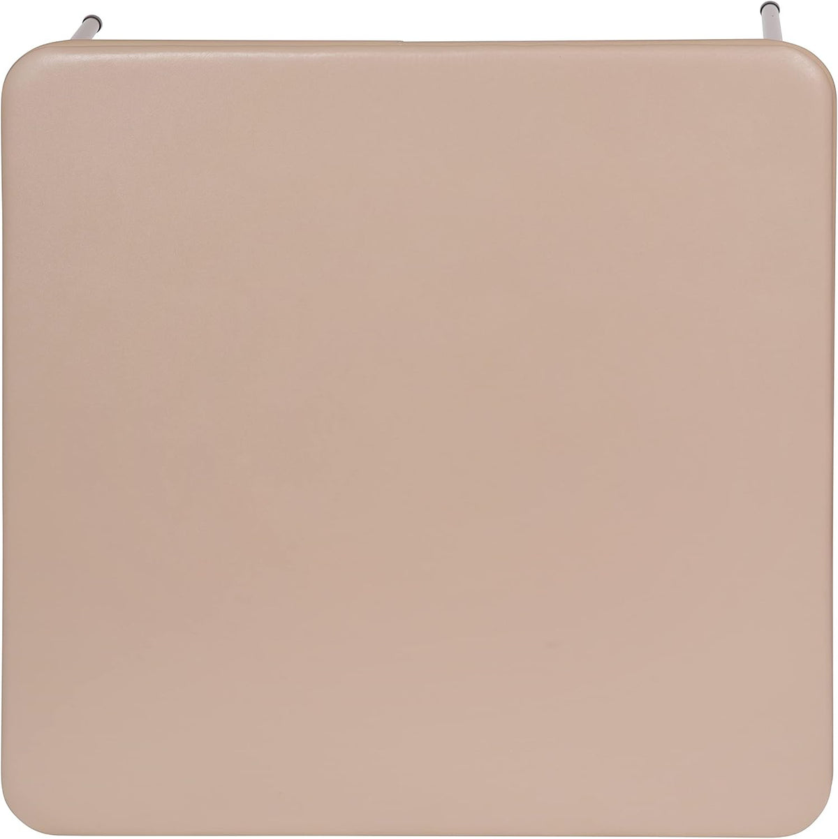 EMMA + OLIVER Tan Square Folding Card Table and Chairs Set for 4 Players