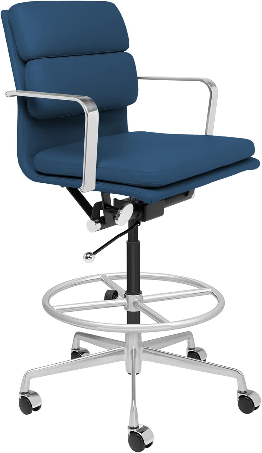 Laura Davidson Furniture SOHO II Padded Drafting Chair for Standing Desks, St...