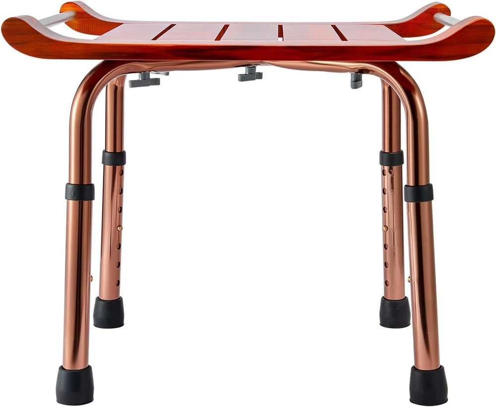 Teak Shower Bench Stool Chair Seat for Inside Shower Bath Sauna, for Elderly ...