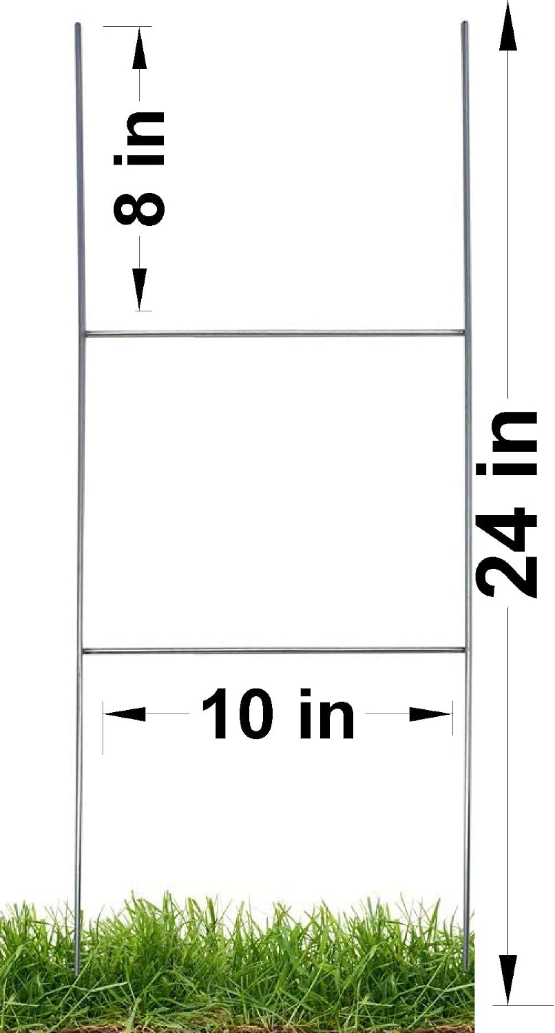 Yard Signs 5Pack (Orange) Sign Board 18X24inch x 4MM Corrugated Plastic Sign ...