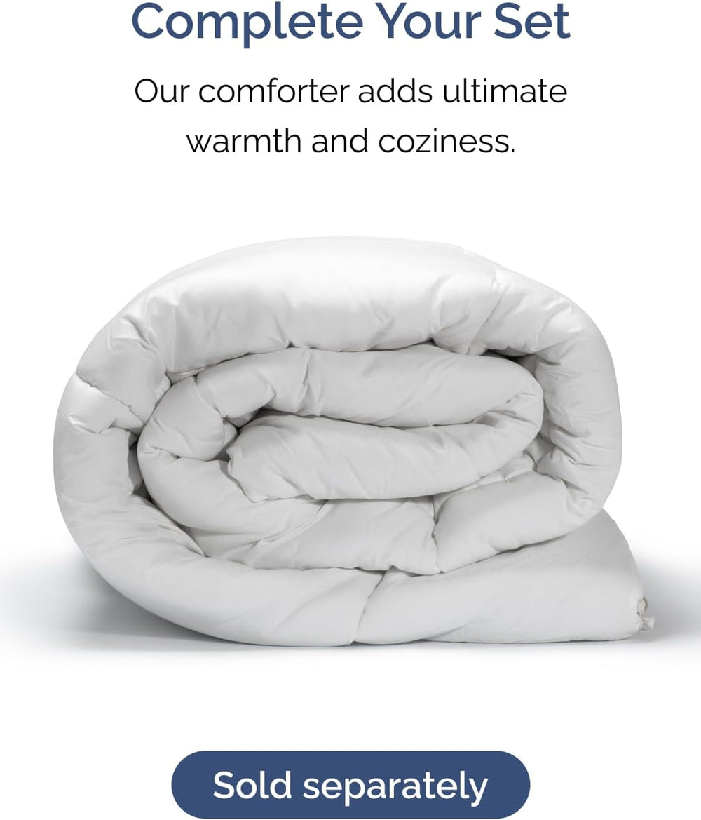 CGK Extra Deep King Sheet Set - 6pc Cooling Sheets - White