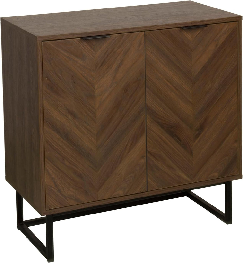 Nathan James Enloe Modern Sideboard Buffet Storage Accent Cabinet with Doors ...