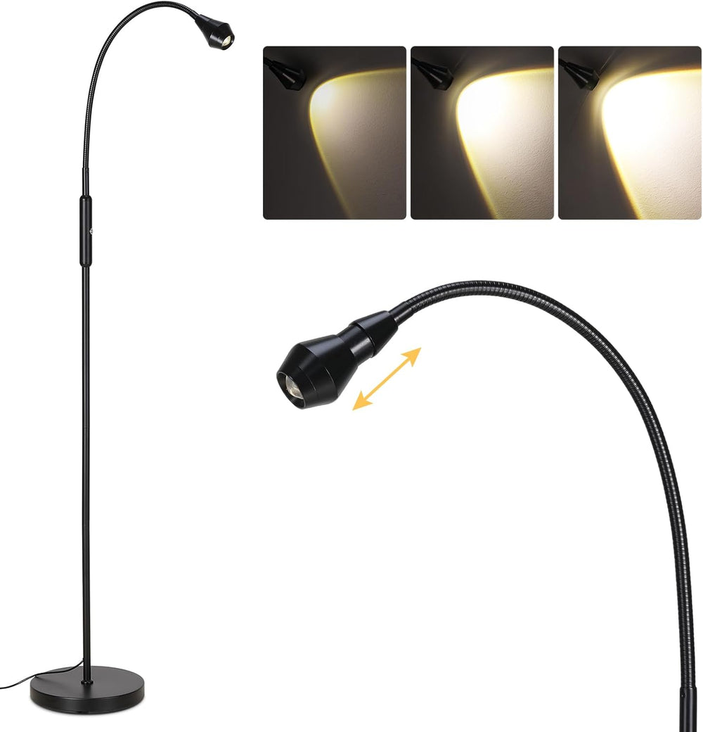 SUNMORY Adjustable LED Beam Floor Lamps for Living Room, Reading Lamp