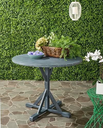 SAFAVIEH PAT6735A Outdoor Collection Arcata Round Table