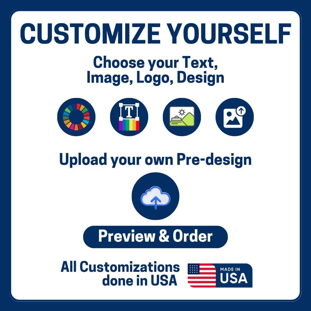 DC Custom Table Cloth With Business Logo 6 Ft-4 Ft, Table Cover Made In USA