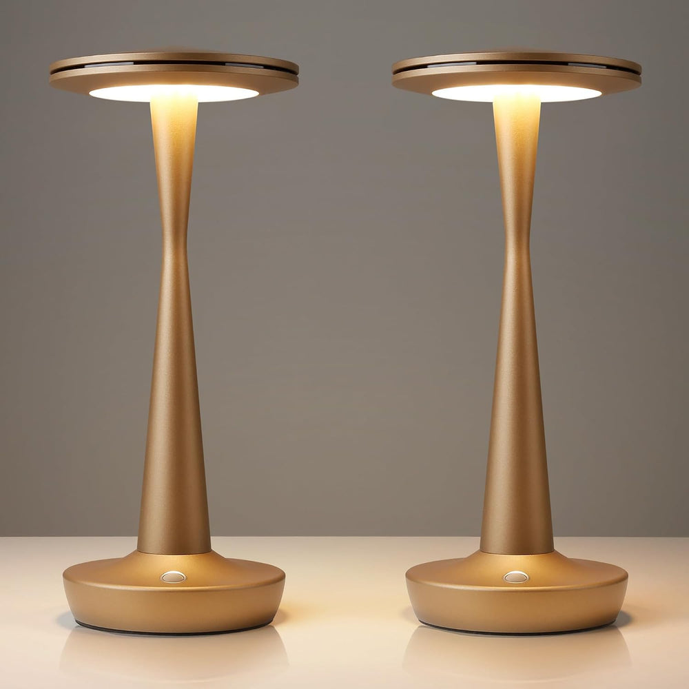 LED Cordless Table Lamp Rechargeable,Battery Powered Outdoor Lights