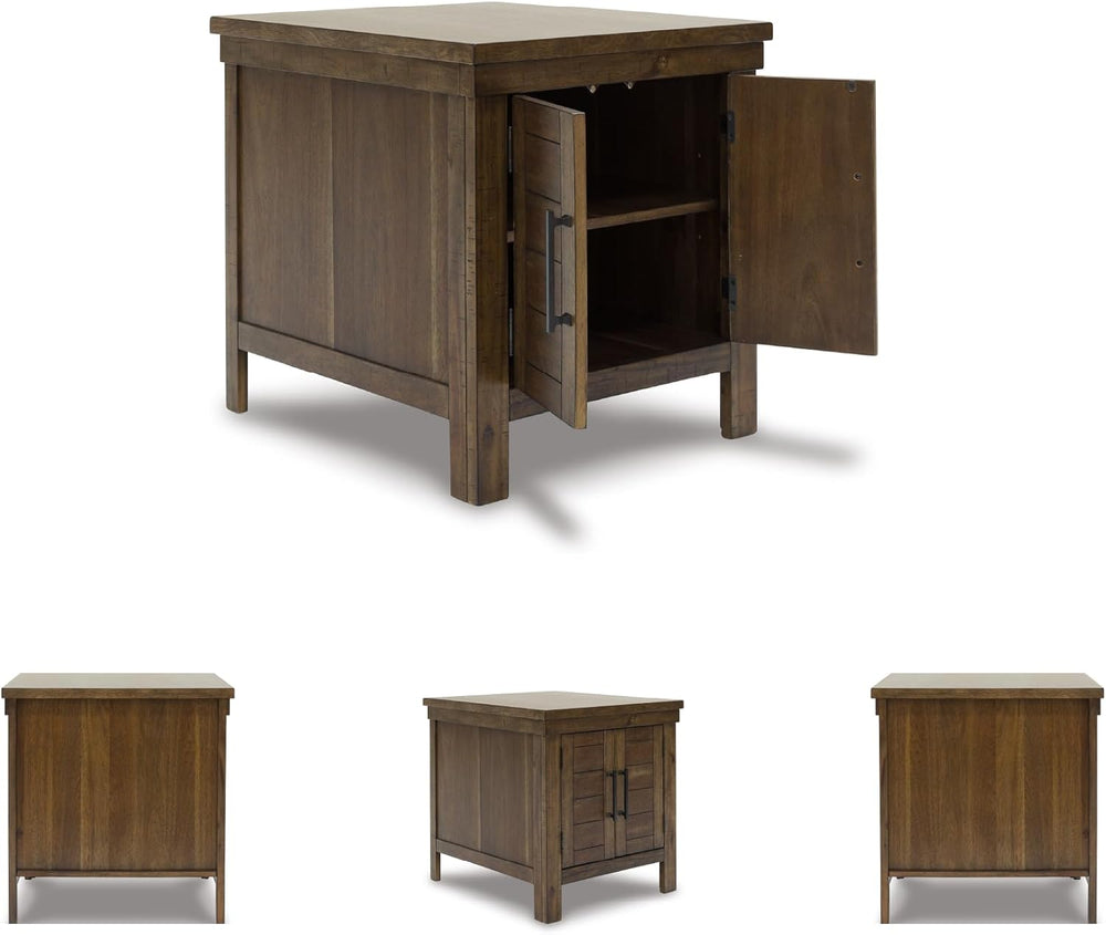 Signature Design by Ashley Moriville End Table, Brown Side Table
