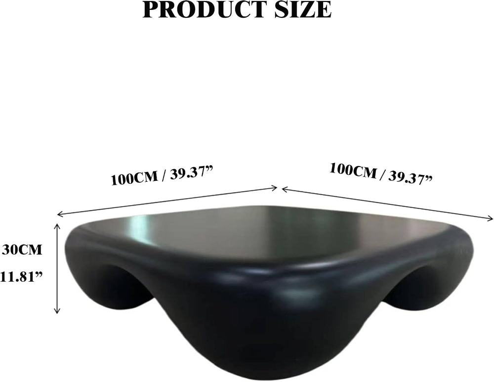 39.37" Modern Low Coffee Table for Living Room (39.37" X 11.81")