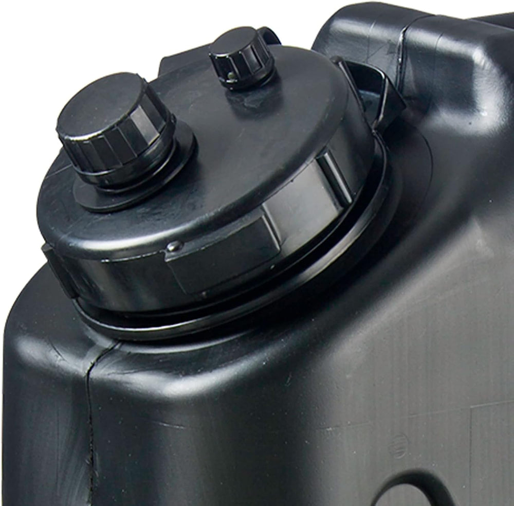 Scepter 4 Pack Military Style Water Container for Off-Road, Black, 5 Gallon