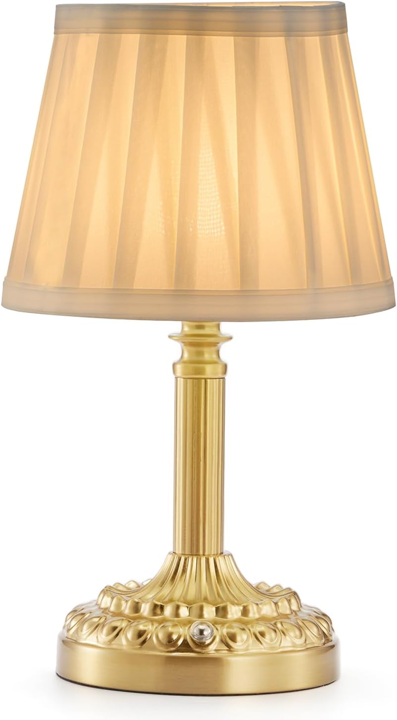 Small Cordless Table Lamp for Restaurant, 5200mAh Rechargeable