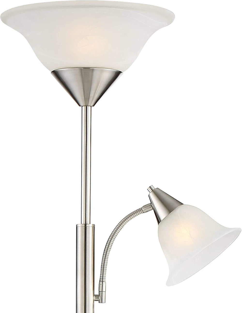 Riordan 71 1/2" Tall Nickel 3-Light Tree Torchiere Floor Lamp