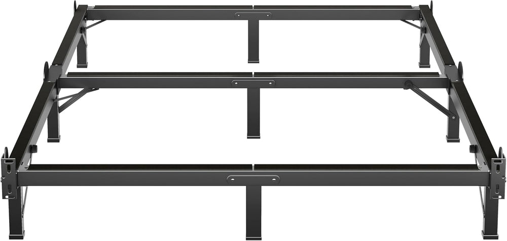 MAF Metal Bed Frame King 8 Inches for Box Spring, 9-Legs Support Basics