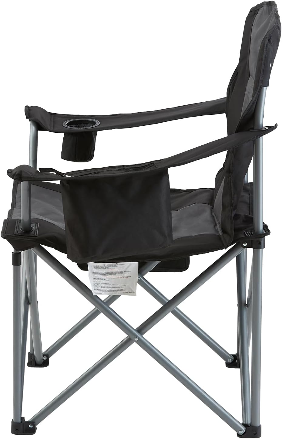 VEVOR Oversized Camping Folding Chair, Portable Heavy Duty Outdoor Quad Lumba...