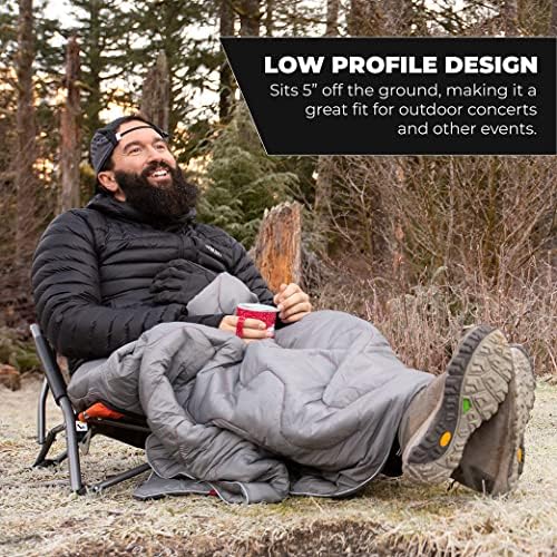 Cascade Mountain Tech Folding Camp Chair for Camping, Beach, Picnic, Barbqeue...