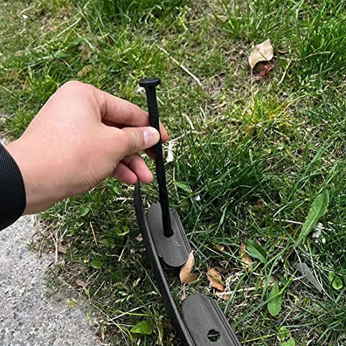 Landscape Edging 33FT,Garden Edging Borders [Extra Tall 4IN High] Flexible La...
