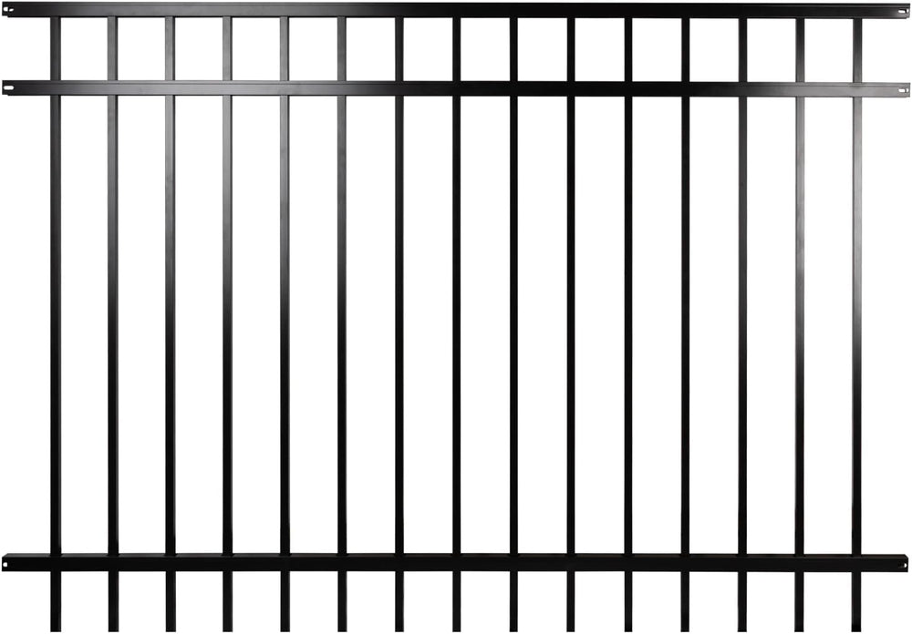 Weatherables Livingston Aluminum Fence Kit – DIY Kit for Backyard and Garden ...