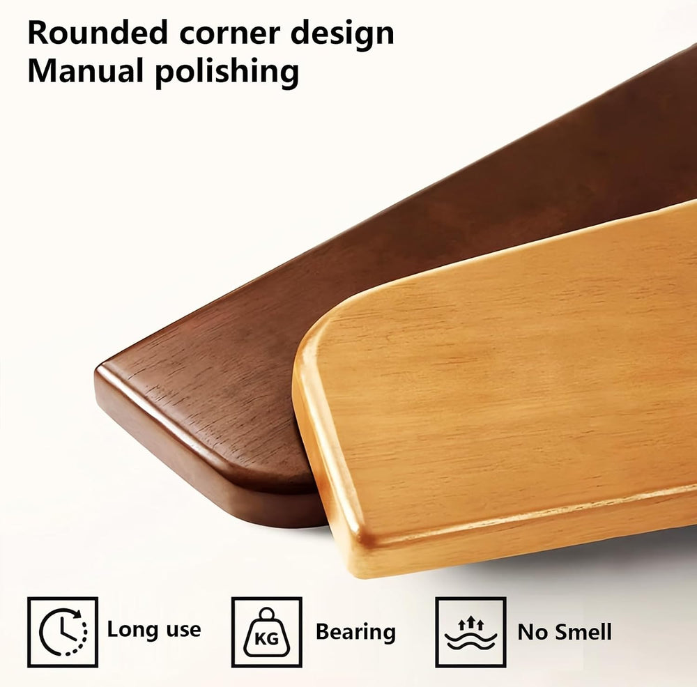 Paint Wood Wall Mounted Coat RackHooks Piano Key Hangers Natural Solid Wood H...
