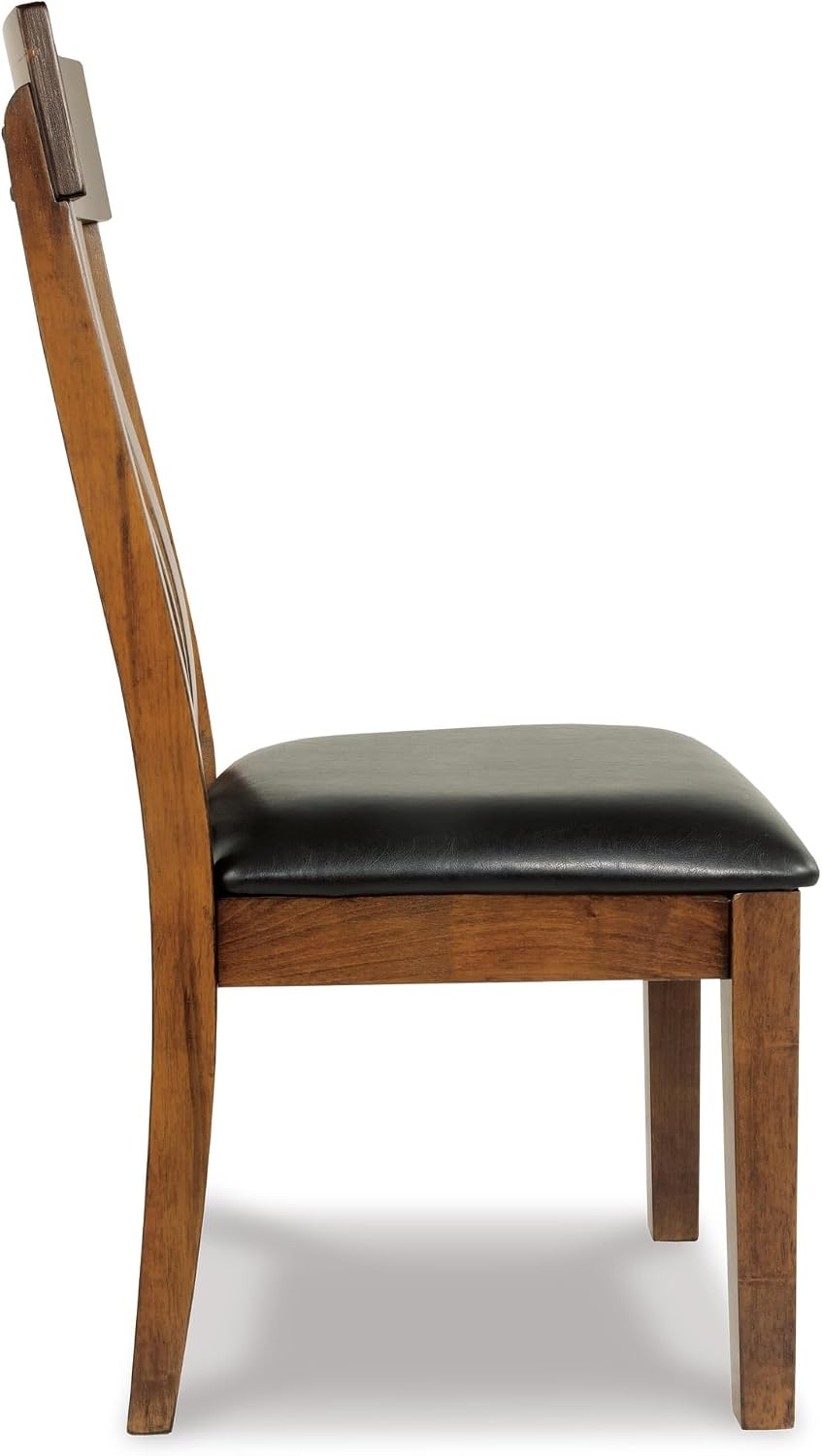 Signature Design by Ashley Ralene Wood Dining Chairs Set of 2, Brown