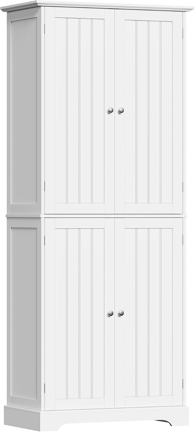 ChooChoo Bathroom Floor Cabinet with Adjustable Shelves