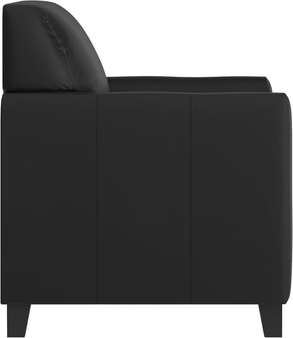 Flash Furniture Hercules LeatherSoft Chair, Black