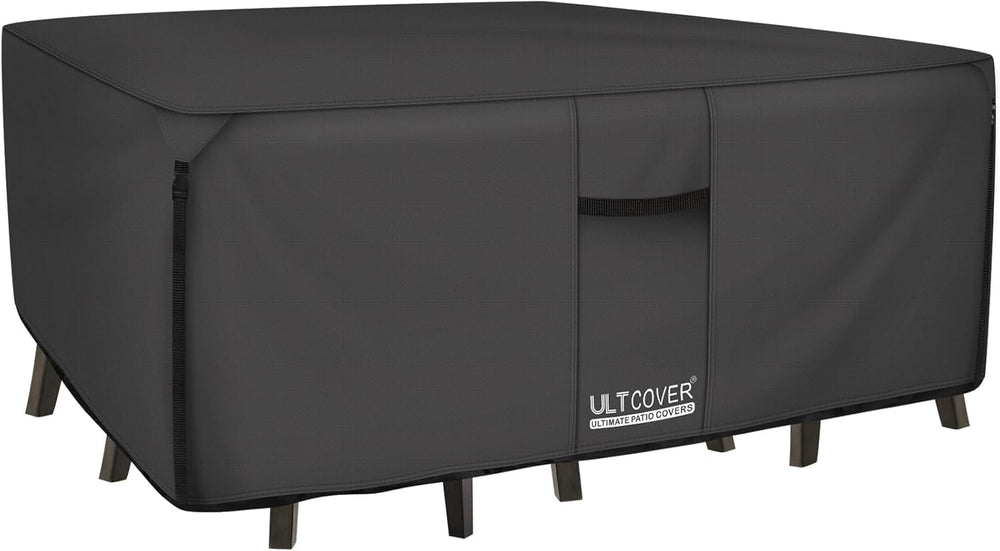 ULTCOVER Waterproof Patio Furniture Cover 88L x 62W in, Black