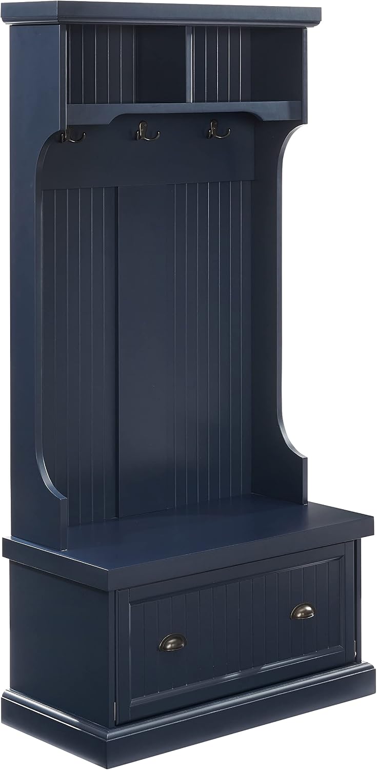 Crosley Furniture Shoreline Hall Tree, Storage Cabinets