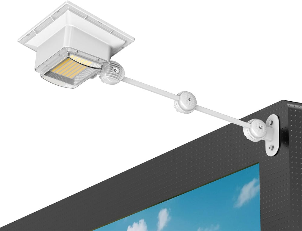 Solar Sign Lights Outdoor,108 led 5020 Lumen Solar Sign Light, 5000 mAh Billb...