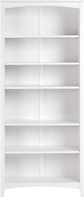 Camaflexi Shaker Style Bookcase, 72", White