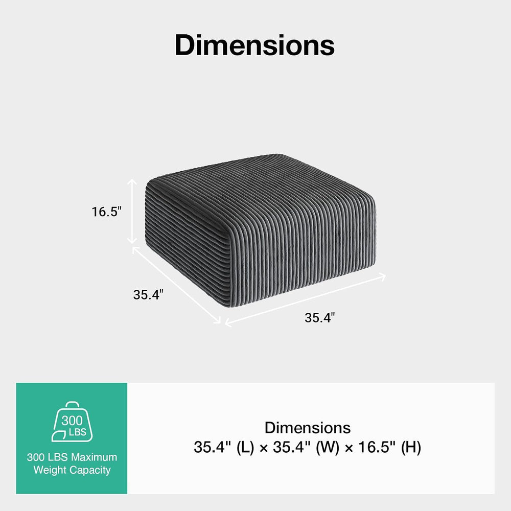 Novilla Modular Sectional Sofa, Modern Cloud Sectional Couch with Smarts Coil...