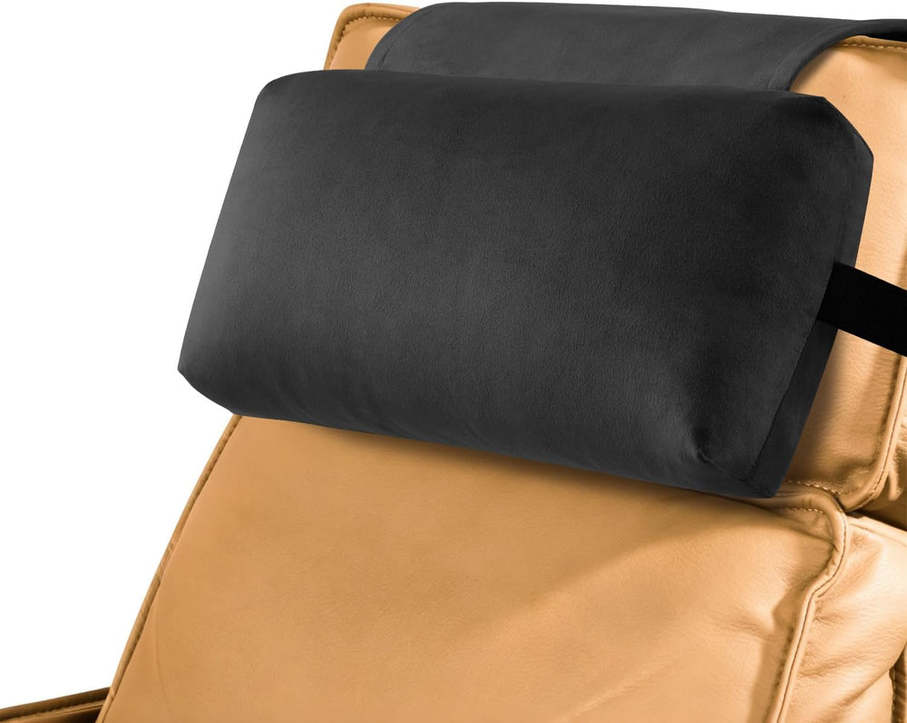 Head Recliner Pillow Adjustable Shredded Memory Foam Headrest Pillow for Recl...