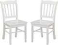 Boraam Shaker Dining Room Side Chairs, Set of 2 – Cream Finish