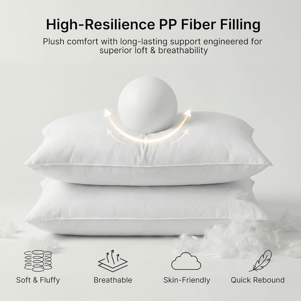 Outdoor Throw Pillow Set of 2 with Inserts, Outdoor Lumbar Pillow Water Resis...