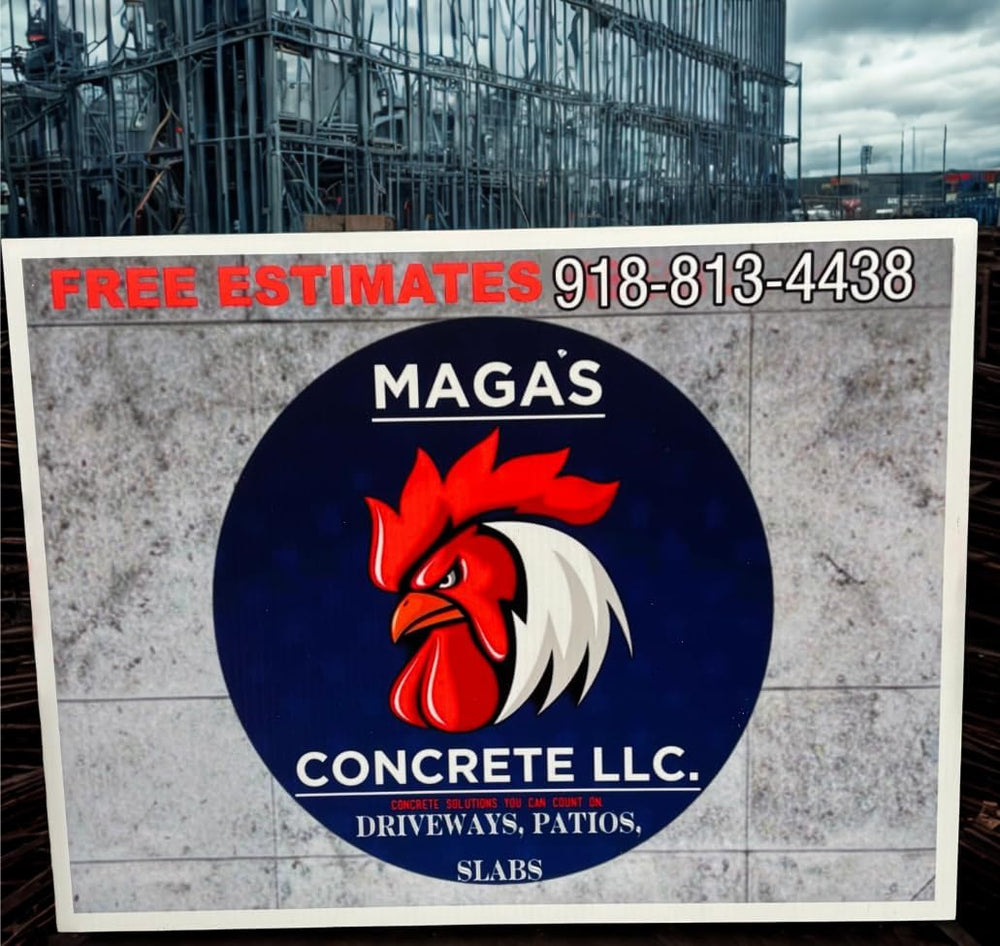 UV Printed Custom Yard Signs 10Pk Upload Picture or File of Sign