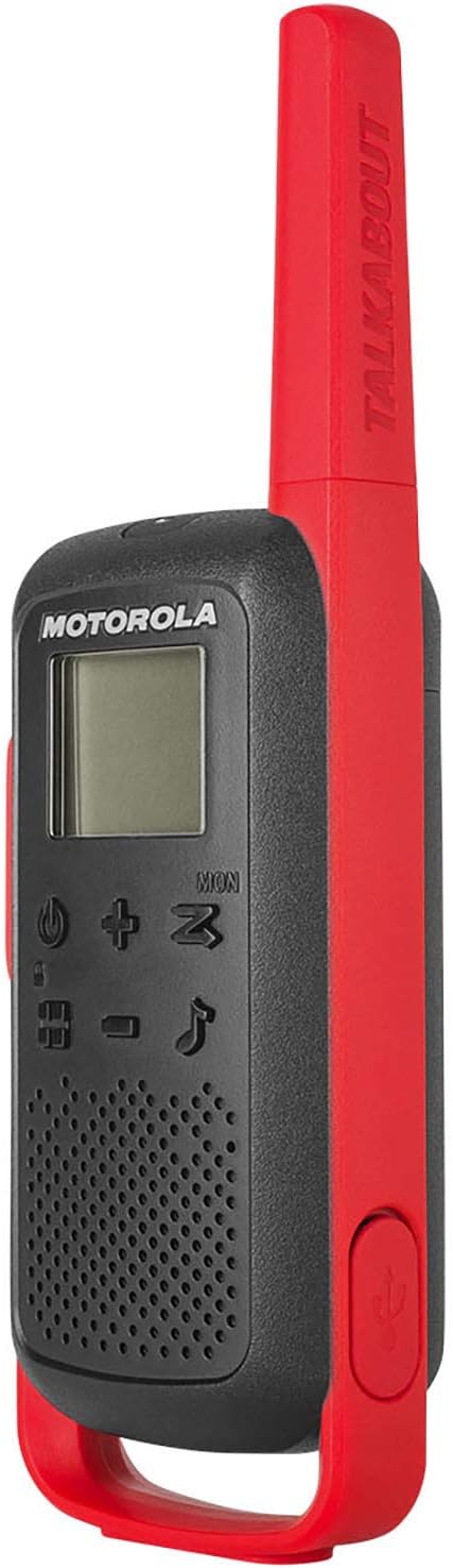 Motorola Solutions, Portable FRS, T210TP, Talkabout, Two-Way Radios, Recharge...