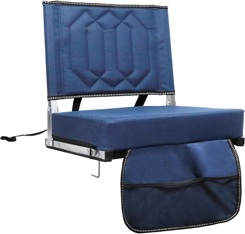 Extra Wide Stadium Seats for Bleachers Heavy Duty - 380 lbs Capacity