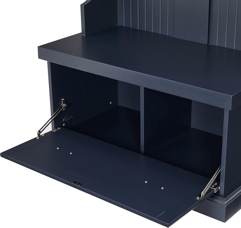 Crosley Furniture Shoreline Hall Tree, Storage Cabinets