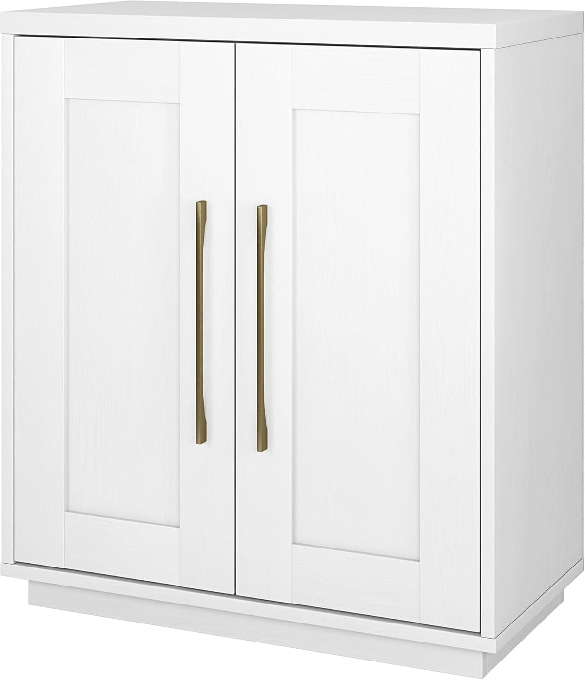 Henn&Hart 28" Accent Cabinet, Sideboard Buffet, Cloud White