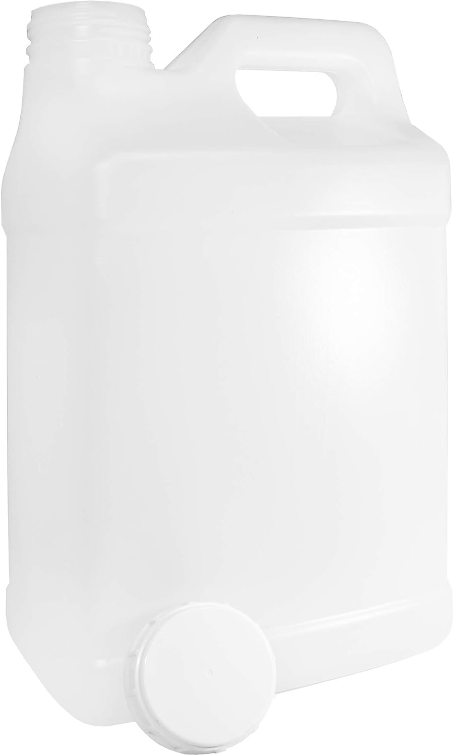 2.5 Gallon Heavy Duty F-Style Container Jugs with Foam Lined Lids - 2 Pack