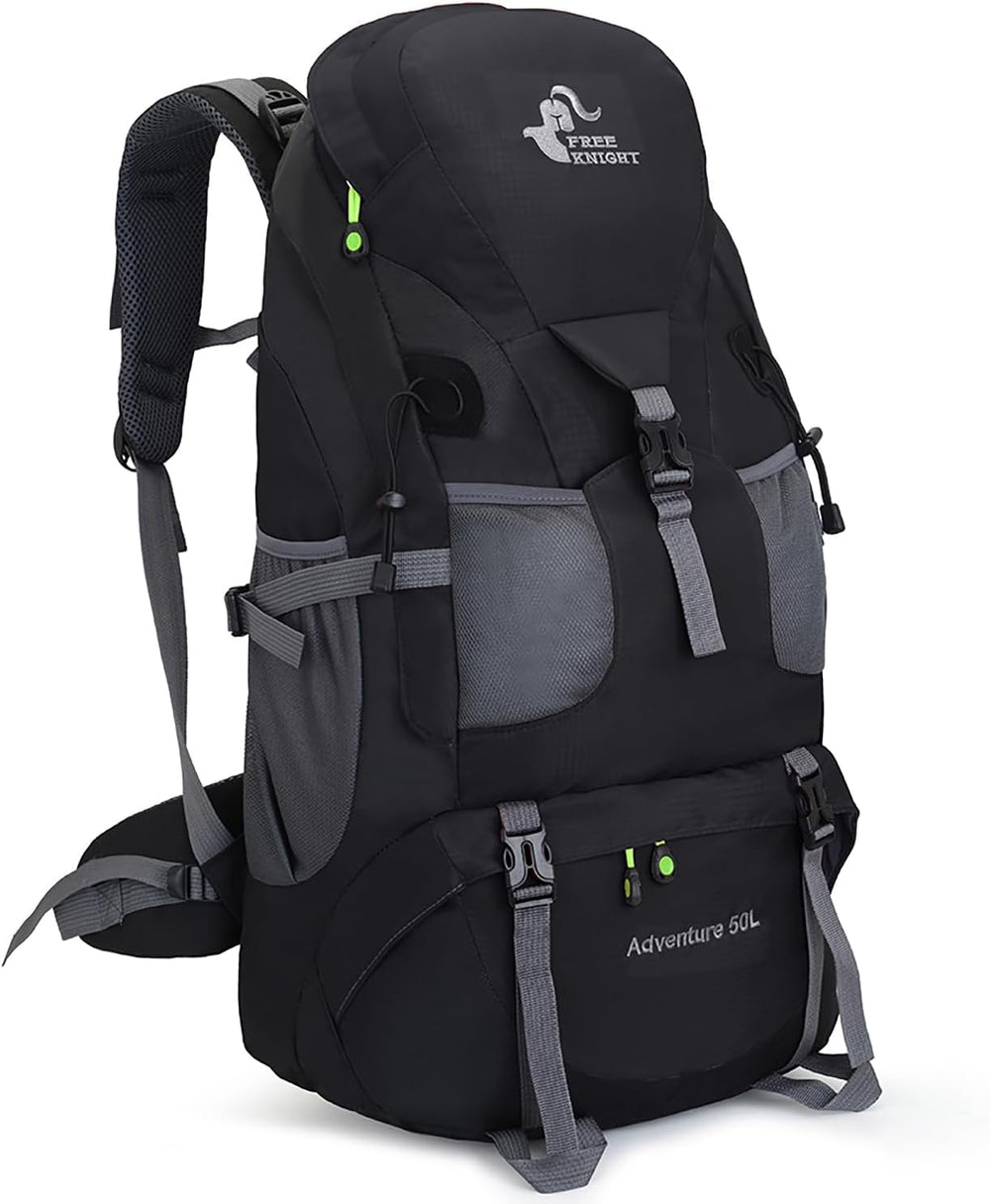 Bseash 50L Hiking Backpack, Water Resistant Lightweight Outdoor Sport Daypack...