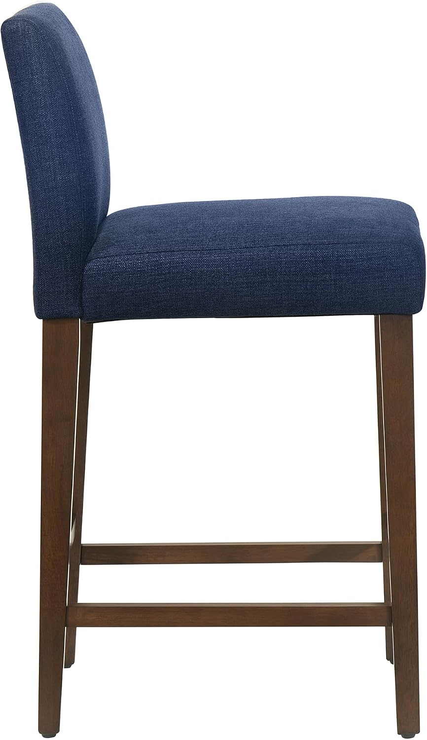 CHITA Counter Height Bar Stools Set of 3, 27" H Seat Height Upholstered ...