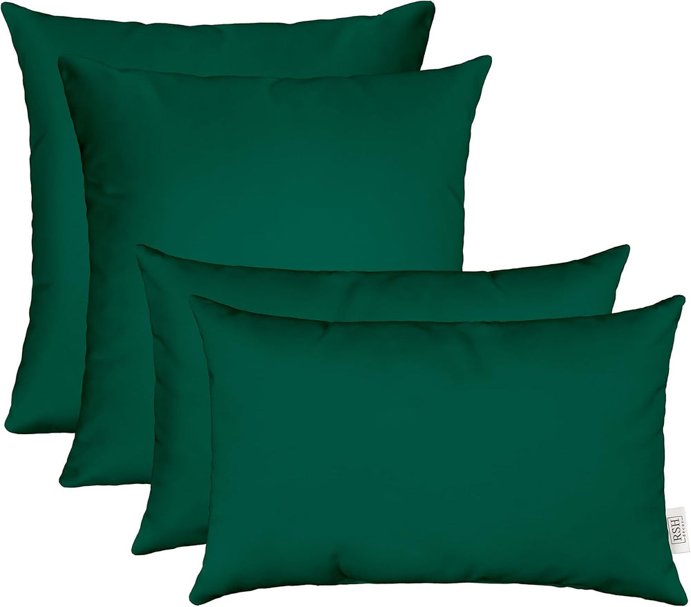 RSH DECOR: Sunbrella Lumbar & Square Pillows Set of 4 | 20" x 12&quo...