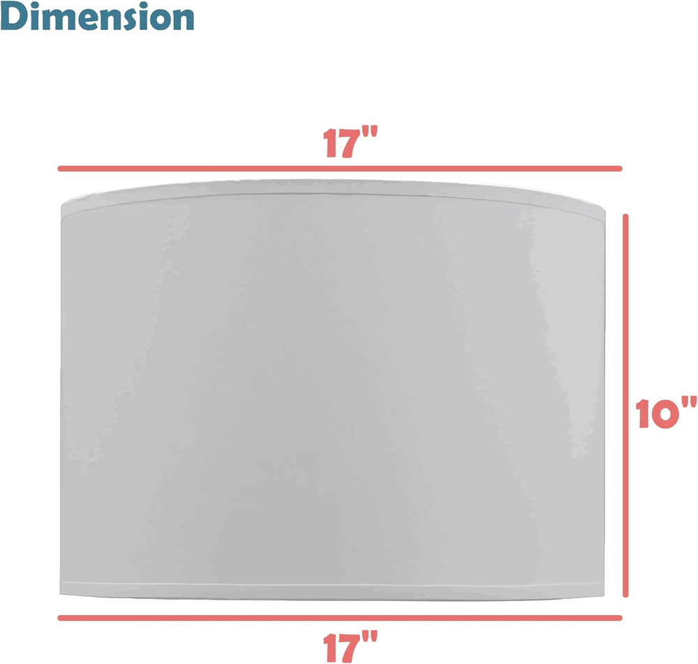 Aspen Creative 31461A Transitional Hardback Drum (Cylinder) Shape Spider Cons...