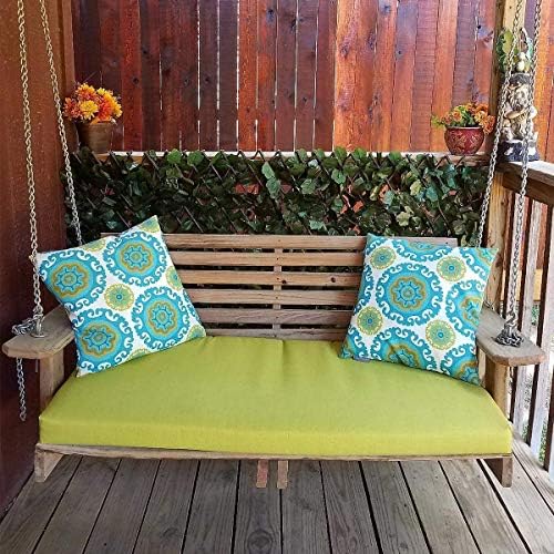 DOEWORKS Expandable Faux Ivy Trellis Fence, Patio Privacy Screen, 2 Pack