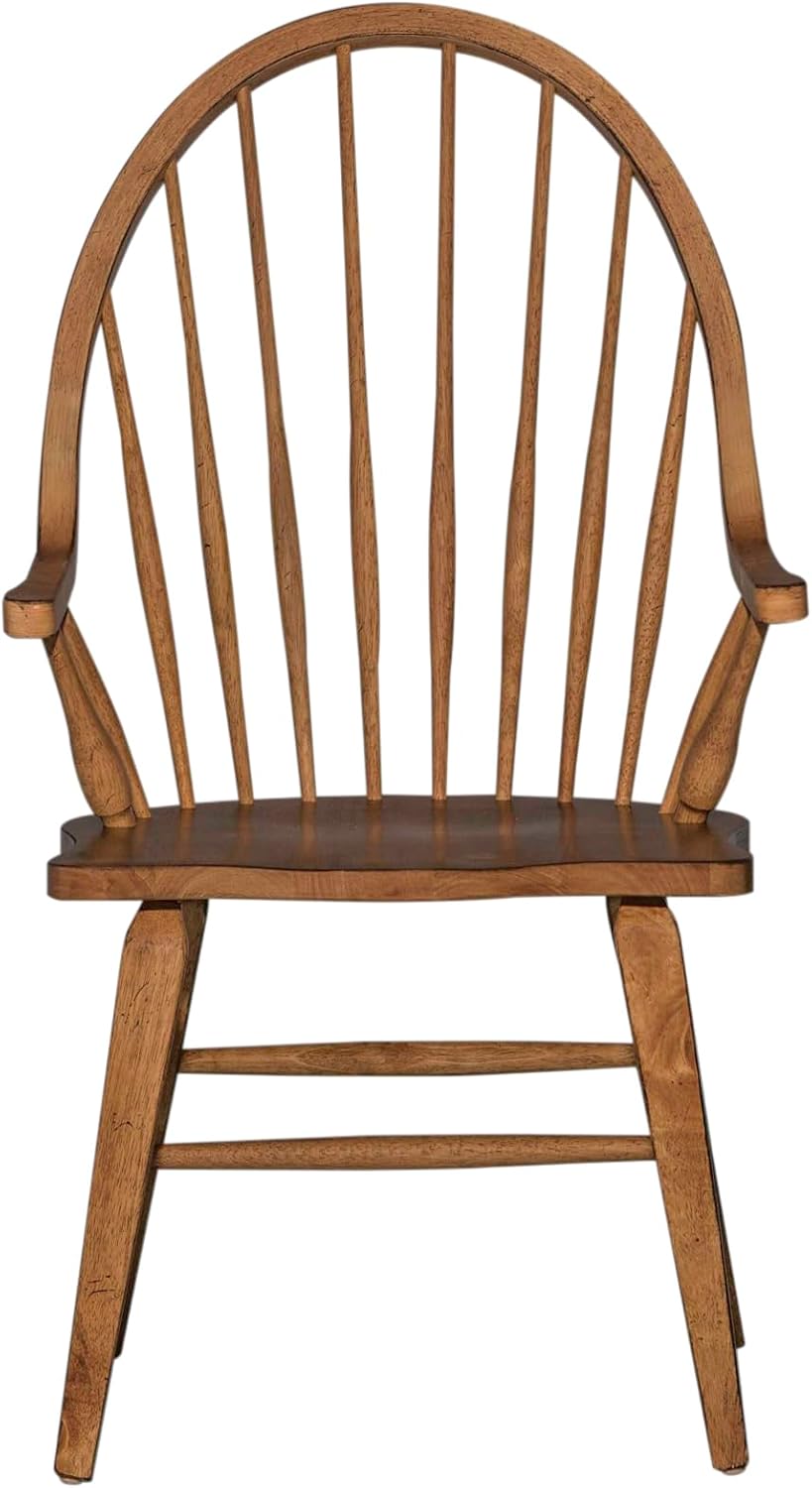 Liberty Furniture Industries Hearthstone Windsor Back Arm Chair, W25 x D25 x ...